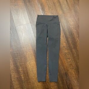 Fabletics Charcoal High-Rise Leggings 7/8 length